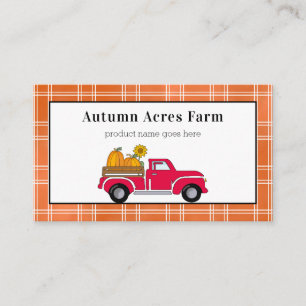 Primitive Country Autumn Fall Farm Hang Tag
