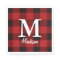 Primitive country lumberjack Red buffalo plaid