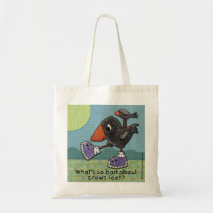 Primitive Crows- Crows Feet Tote Bag