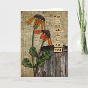 Primitive Greeting Card