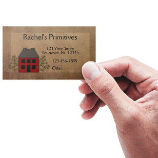 Primitive Home Business Card