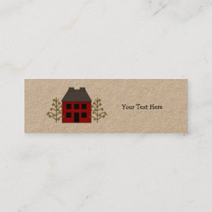 Primitive House Skinny Hang Tags