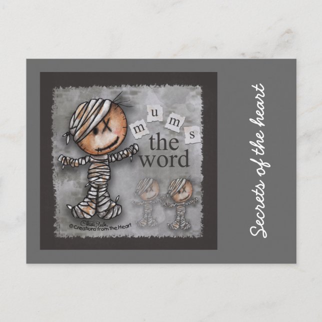 Primitive Mummy-Mums the Word Postcard (Front)