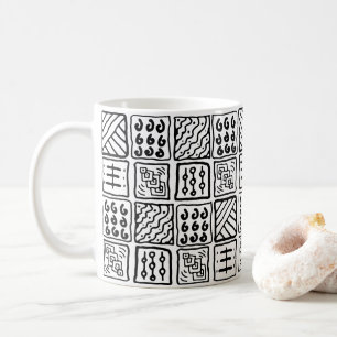 Primitive Pattern  Coffee Mug