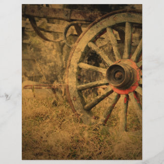 Primitive Rustic Western Country Wagon Wheel