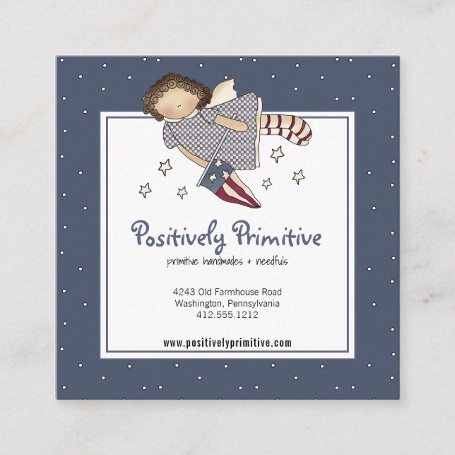 Primitive Stars Business Card (Front)