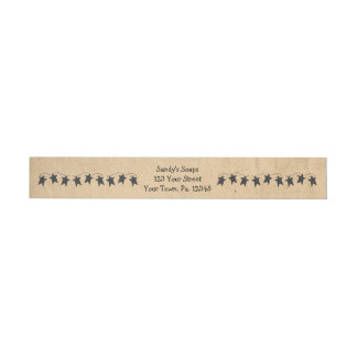 Primitive Stars Wraparound Soap Product Label