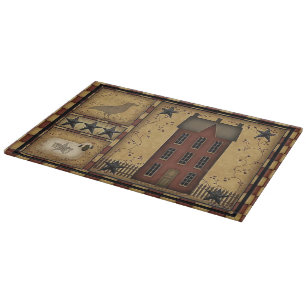"Primitive Style" Placemat Cutting Board