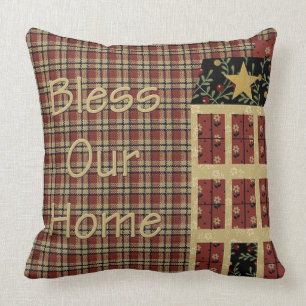 "Primitive Style" THROW PILLOW