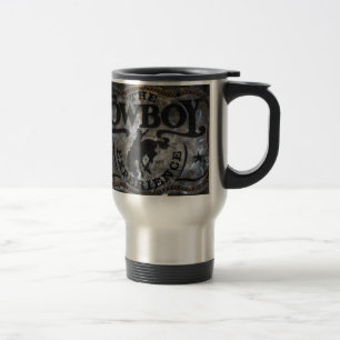 Primitive western country Horse cowboy rodeo Travel Mug