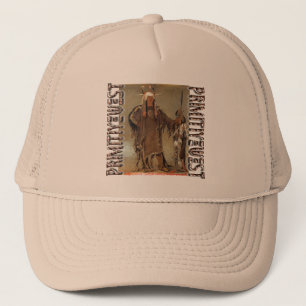 "PRIMITIVEWEST~WEAR" TRUCKER HAT