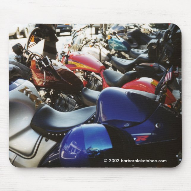 "Primo Hot Motorcycles" MOUSEPAD (Front)