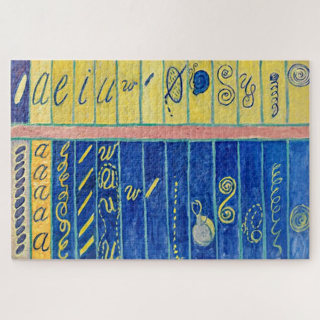 Primordial Chaos 13 | Hilma af Klint | Jigsaw Puzzle (Horizontal)