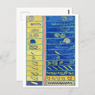 Primordial Chaos 13   Hilma af Klint   Postcard