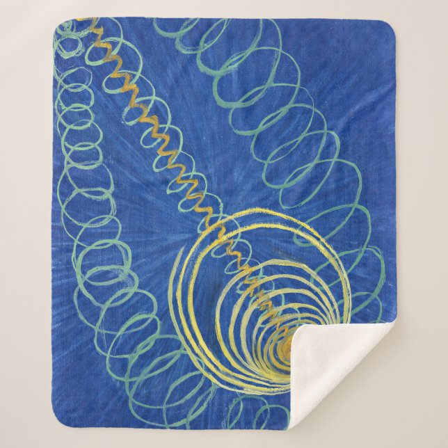 Primordial Chaos 16 | Hilma af Klint | Sherpa Blanket (Front)