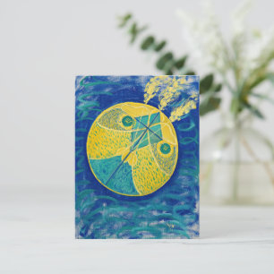 Primordial Chaos, 1906-1907 by Hilma af Klint Postcard