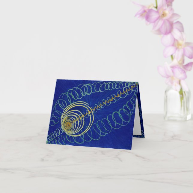 Primordial Chaos by Hilma af Klint Card (Orchid)