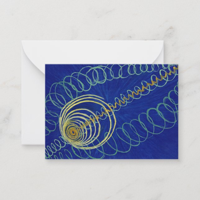 Primordial Chaos by Hilma af Klint Card (Front)