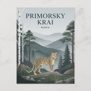 Primorsky Krai Russia Postcard