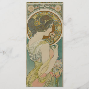 Primrose by Alphonse Mucha (1899) Bookmark  Menu