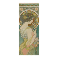 Primrose by Alphonse Mucha