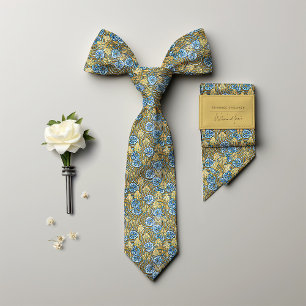 Primrose Cyclamen William Morris Floral Men's Tie