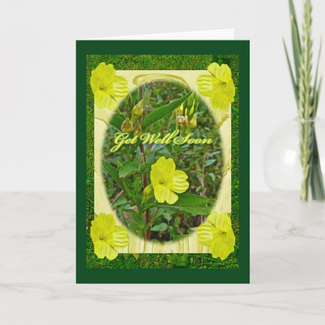 Primrose Get Well Soon Coordinating Items Card (Front)