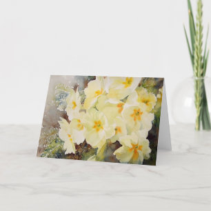 Primrose Posy Card