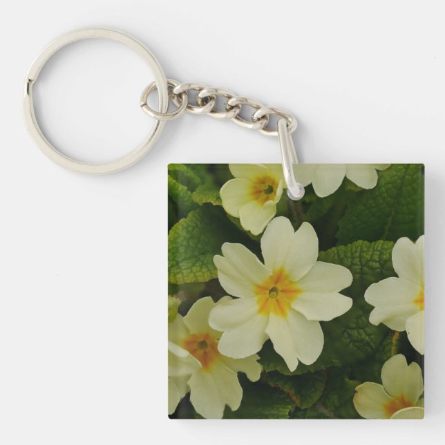 Primroses Key Ring (Front)