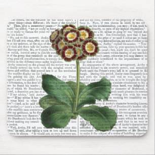 Primula Auricula Red Mouse Pad