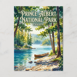 Prince Albert National Park Canada Postcard