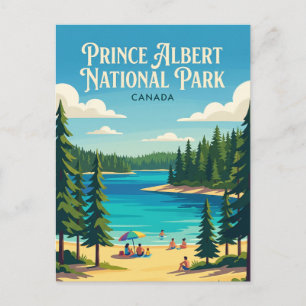 Prince Albert National Park Canada Postcard