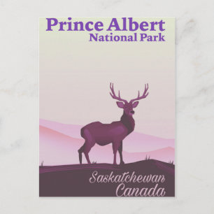 Prince Albert National Park, Saskatchewan, Canada Postcard