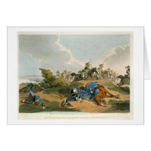 Prince Blucher under his Horse at the Battle of Wa