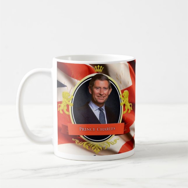 Prince Charles Historical Mug (Left)