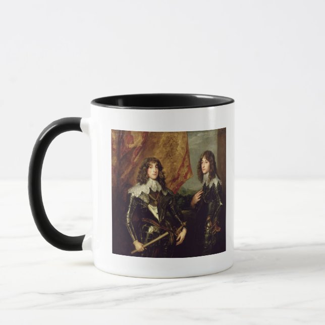 Prince Charles Louis  Elector Palatine Mug (Left)