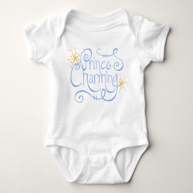 Prince Charming Baby Bodysuit (Front)