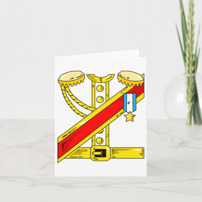 Prince Charming Costume Fun Halloween Gift  Card (Front)