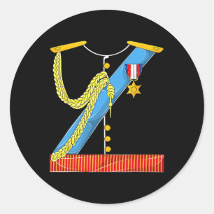 Prince Charming Costume Halloween Kids Boys Men Cu Classic Round Sticker
