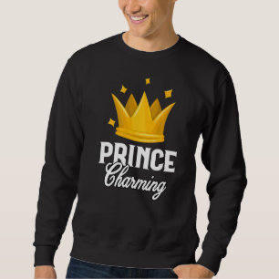 Prince Charming Fairy Tale Halloween Lazy Costume Sweatshirt