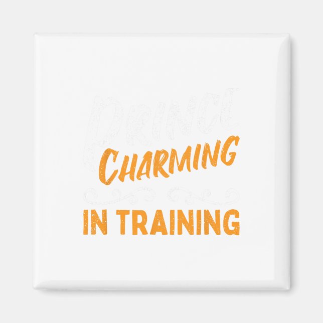 Prince Charming In Training Fairy Tale Hero  Magnet (Front)