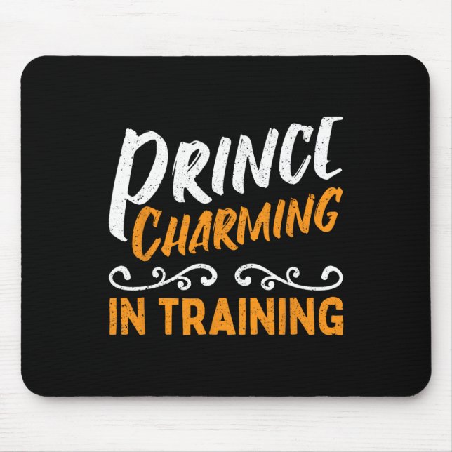Prince Charming In Training Fairy Tale Hero  Mouse Pad (Front)
