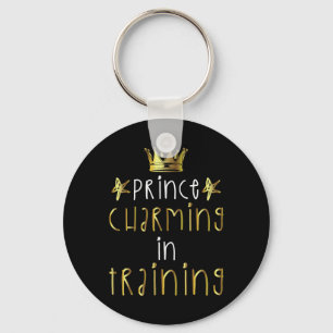 Prince Charming In Training Hero Halloween Lazy Co Key Ring