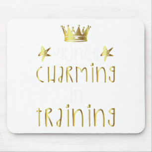 Prince Charming In Training Hero Halloween Lazy Co Mouse Pad