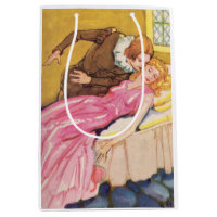 Prince Charming kissing Sleeping Beauty