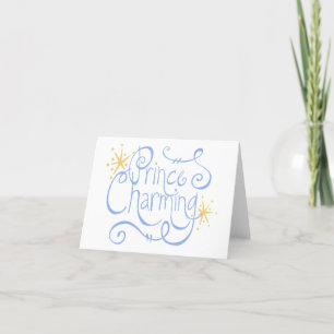 Prince Charming Thank You Card