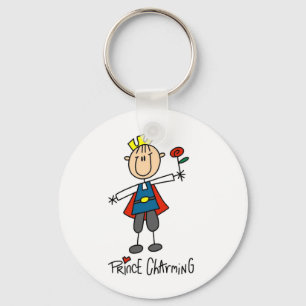 Prince Charming Tshirts and Gifts Key Ring