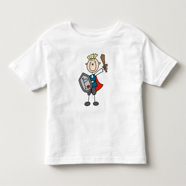 Prince Charming With Sword Toddler T-Shirt (Front)