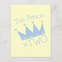 Prince Crown 2nd Birthday tshirts and Gifts