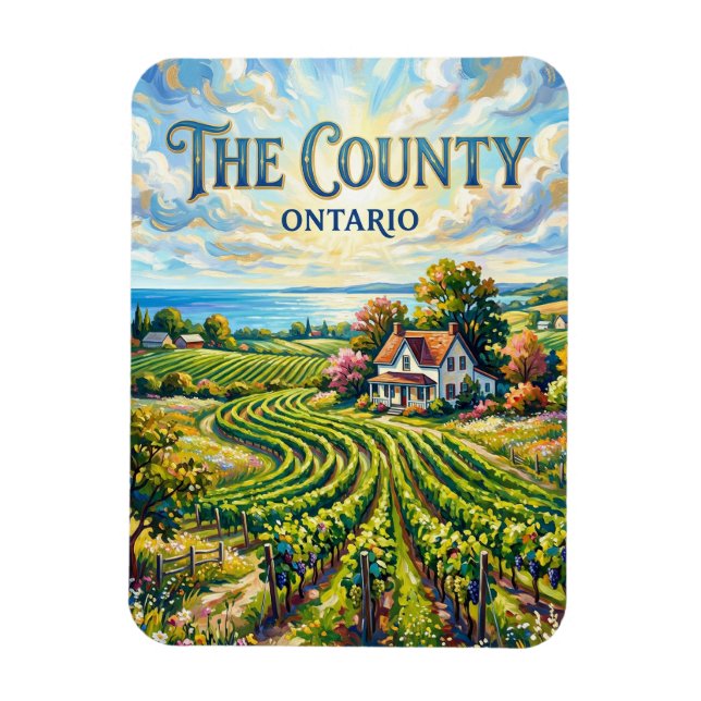 Prince Edward County Canada Magnet (Vertical)